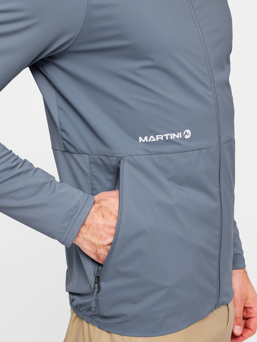 Martini Sportswear - Original Hybrid Windbreaker Jacket M - Giacca a vento in moon - Dettaglio 2 - Uomo