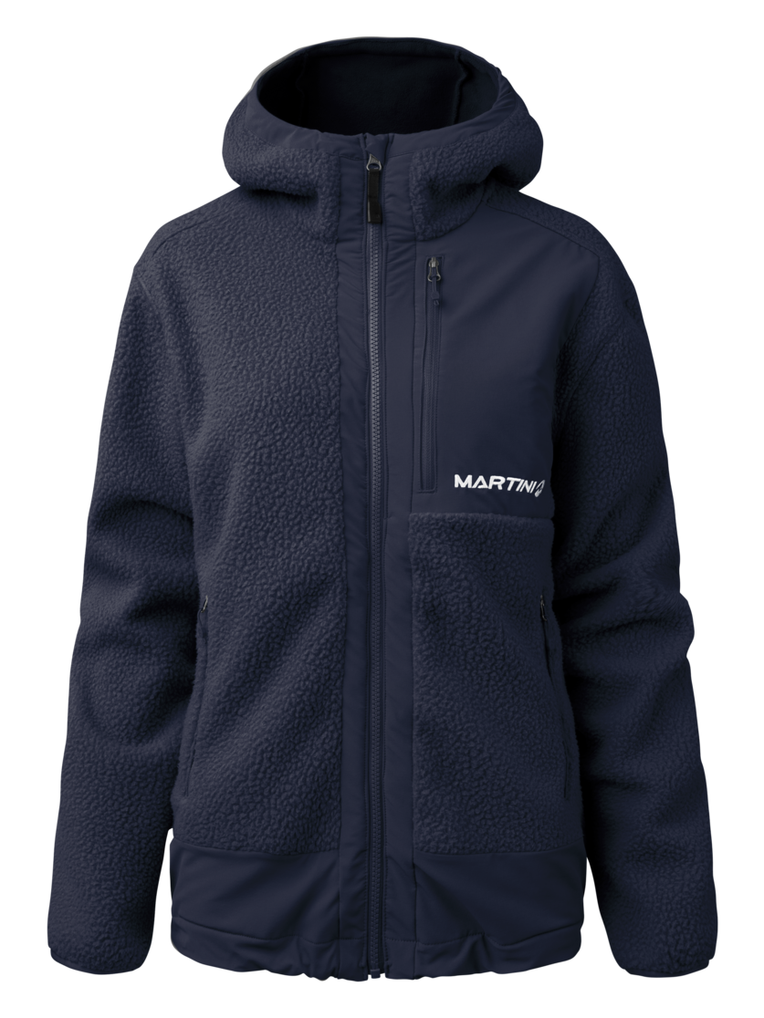 Martini Sportswear - Recharge Jacket Uni - Fleecejacke in true navy - Vorderansicht - Unisex