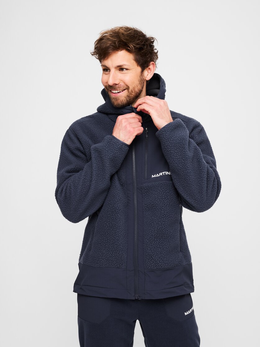Martini Sportswear - Recharge Jacket Uni - Fleecejacke in true navy - Vorderansicht Model - Unisex