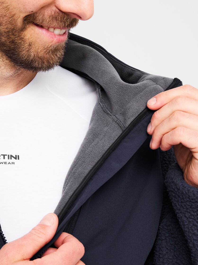Martini Sportswear - Recharge Jacket Uni - Fleecejacke in true navy - Detail 7 - Unisex