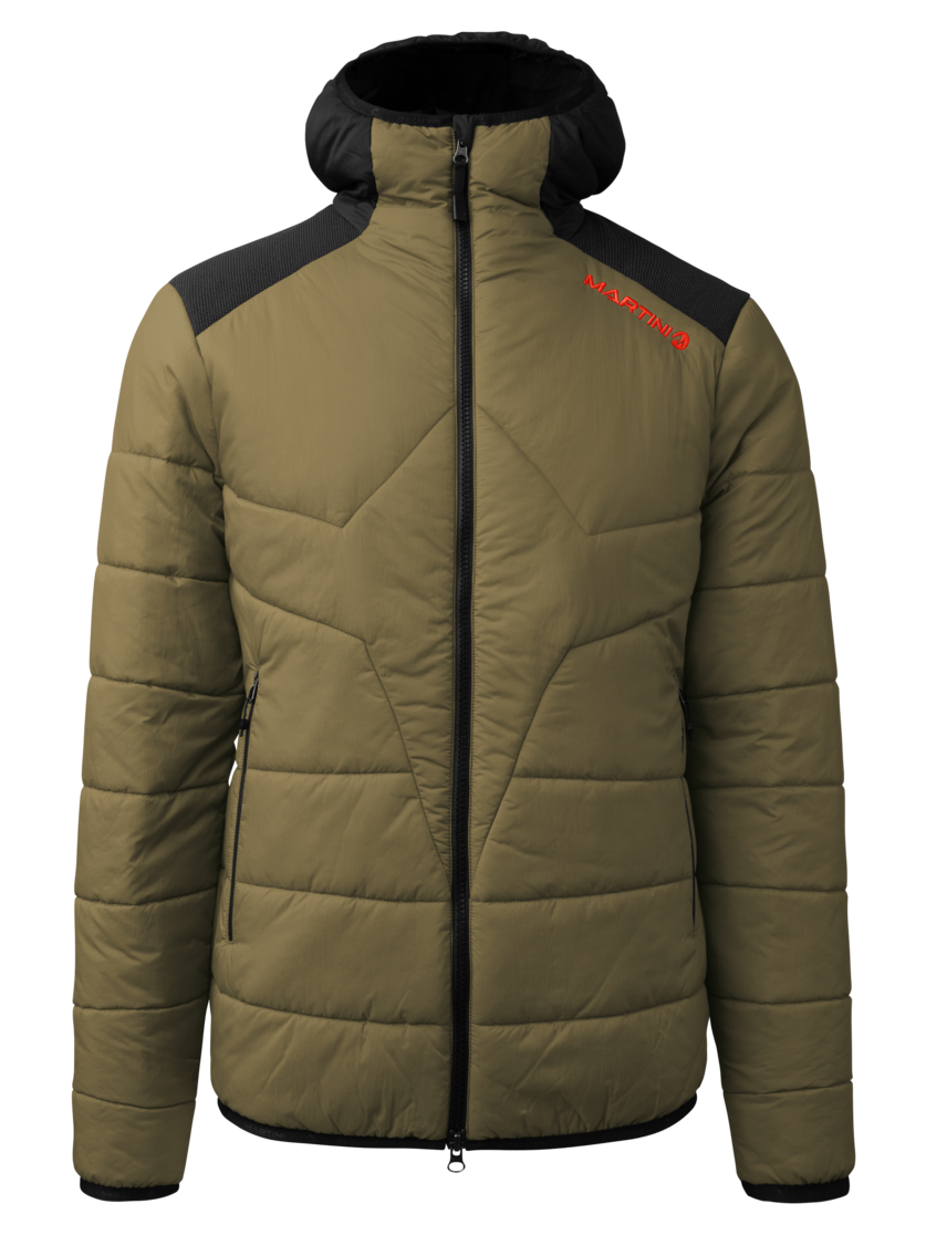 Martini Sportswear - Horizon Padded Jacket G-LOFT® M - Primaloft & Gloft Jacken in spanish green-black - Vorderansicht - Herren