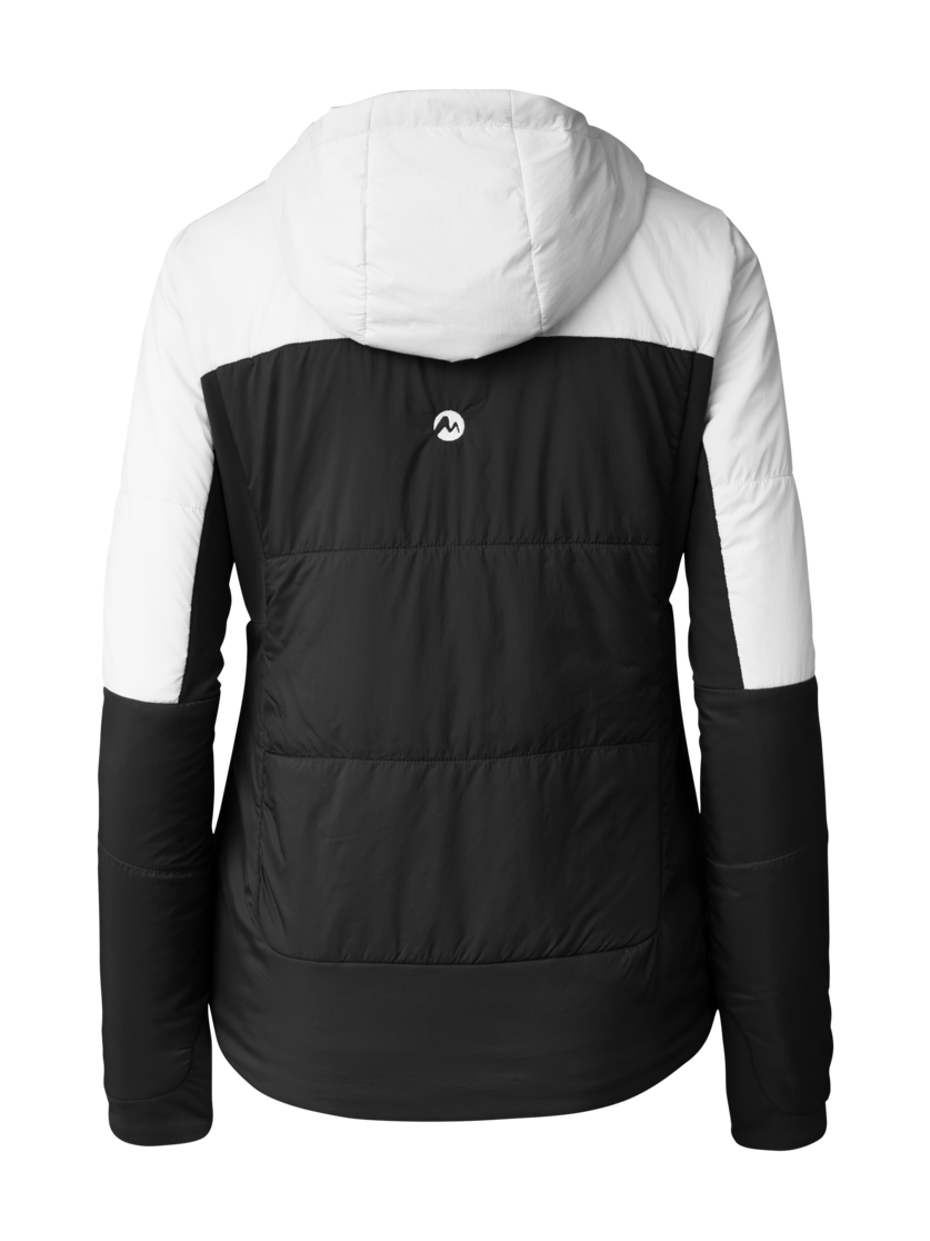 Martini Sportswear - Yalca Padded Jacket Primaloft® W - Primaloft & Gloft Jacken in black-white - Rückansicht - Damen