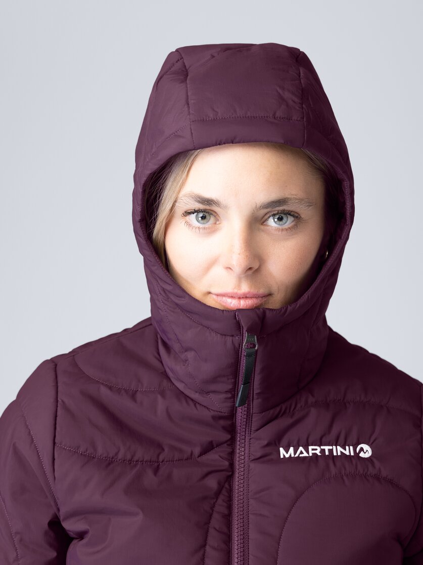 Martini Sportswear - Recharge Padded Jacket Primaloft® W - Primaloft & Gloft Jackets in mosstone - Detail 5 - Women