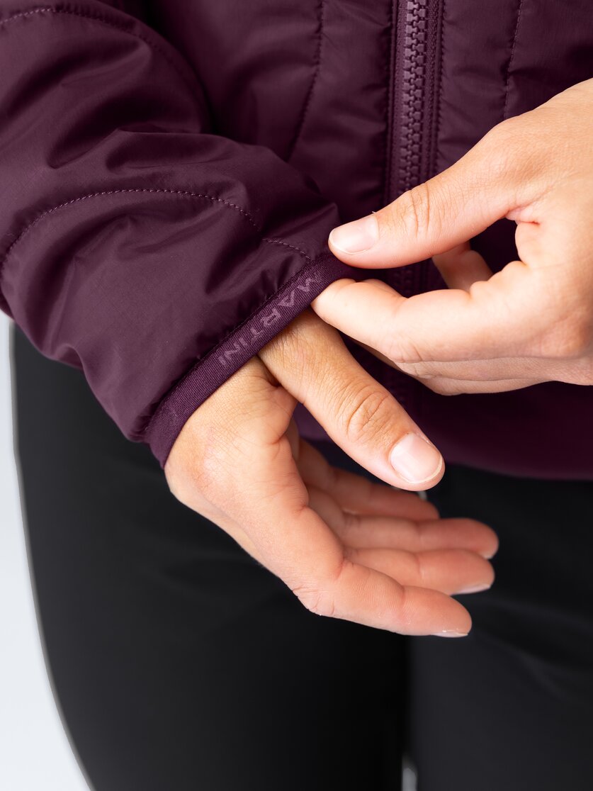 Martini Sportswear - Recharge Padded Jacket Primaloft® W - Primaloft & Gloft Jackets in mosstone - Detail 6 - Women