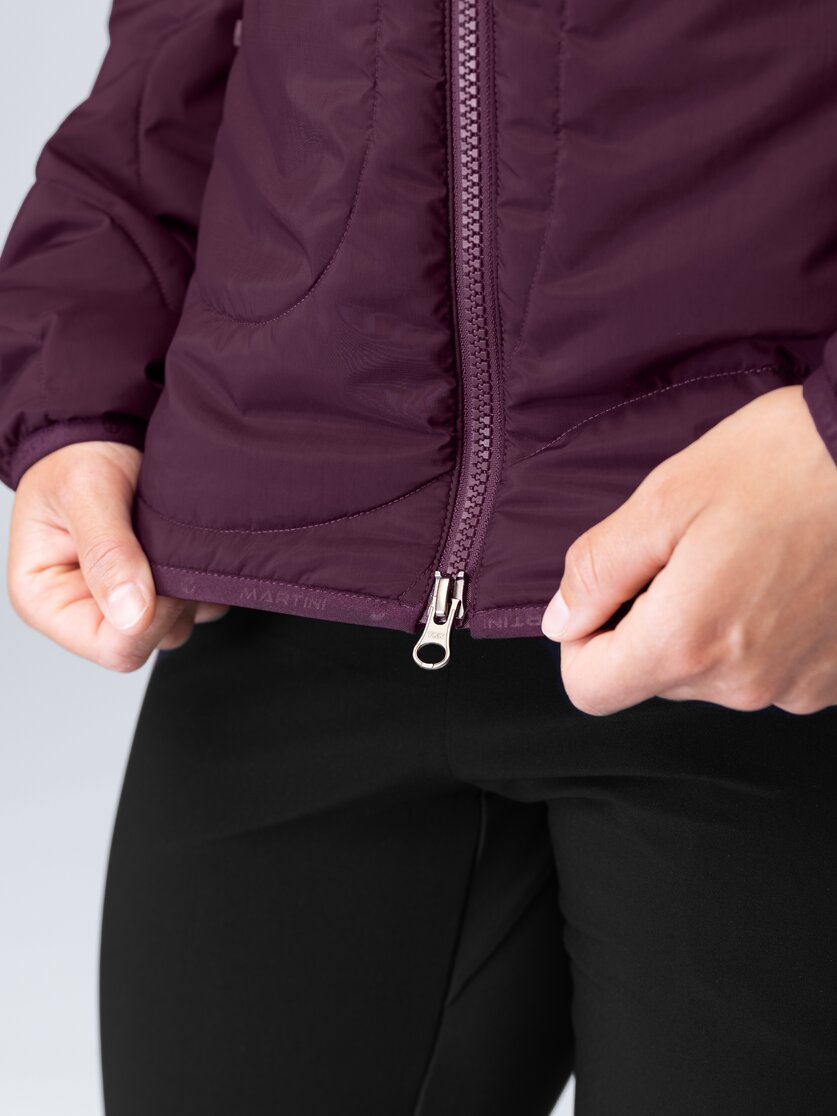 Martini Sportswear - Recharge Padded Jacket Primaloft® W - Primaloft & Gloft Jackets in mosstone - Detail 7 - Women