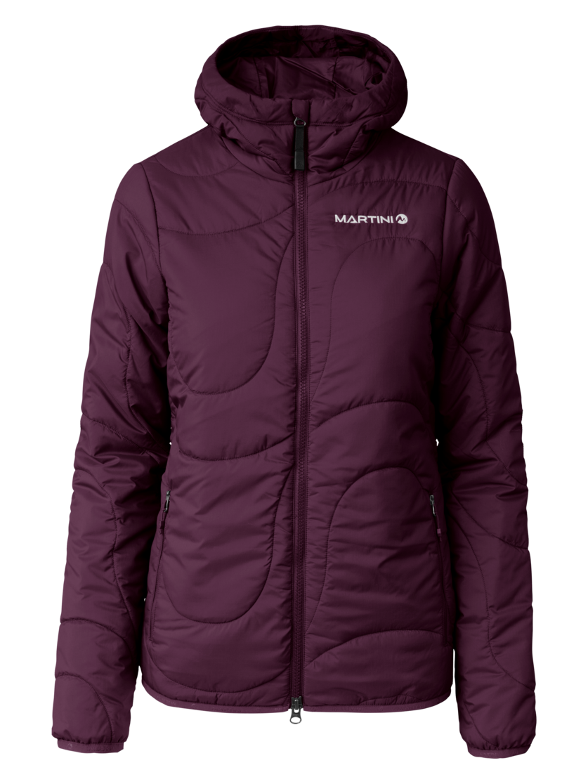 Martini Sportswear - Recharge Padded Jacket Primaloft® W - Primaloft & Gloft Jackets in fairy tale - front view - Women