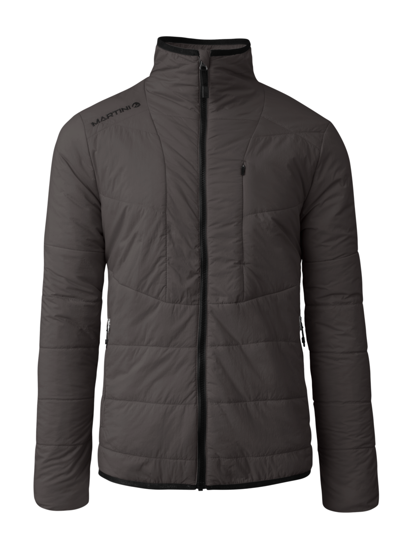 Martini Sportswear - Hillclimb Padded Jacket G-Loft® M - Giacche Primaloft e Gloft in steel - vista frontale - Uomo