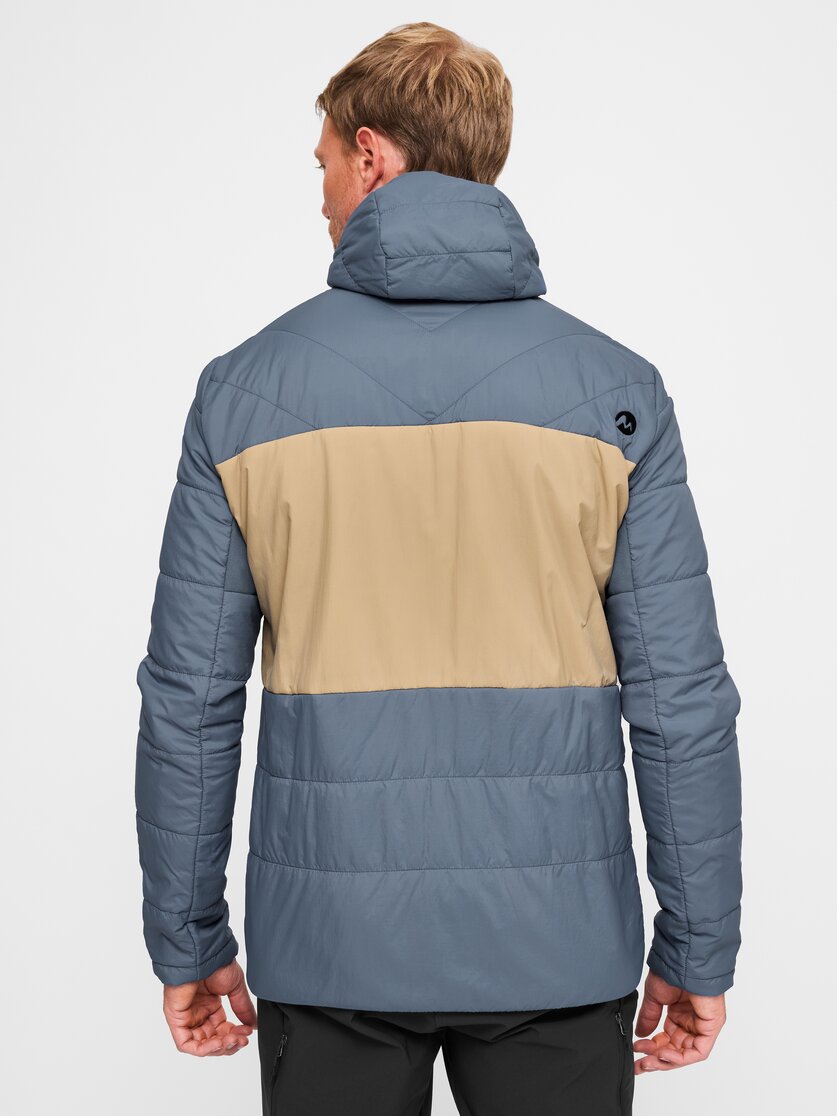 Martini Sportswear - Yalca Padded Jacket Primaloft®M - Primaloft & Gloft Jacken in moon-desert - Rückansicht Model - Herren