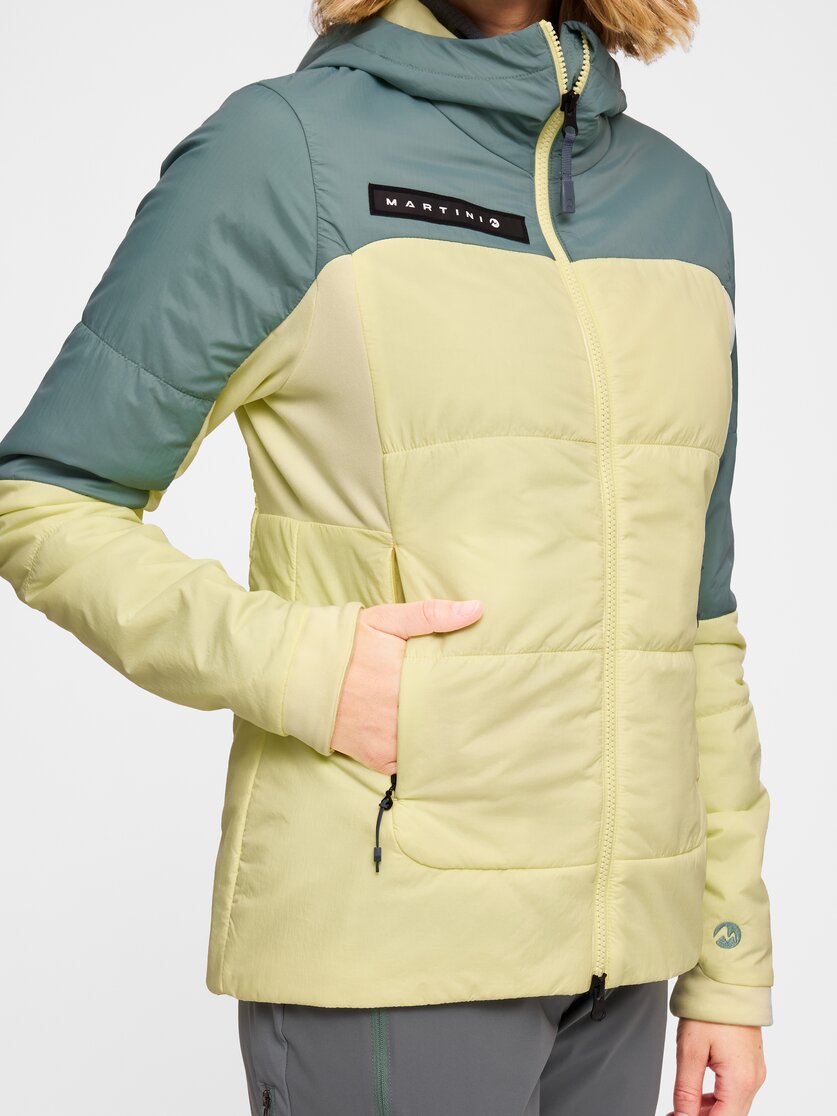 Martini Sportswear - Yalca Padded Jacket Primaloft®W - Primaloft & Gloft Jacken in black - Detail 2 - Damen