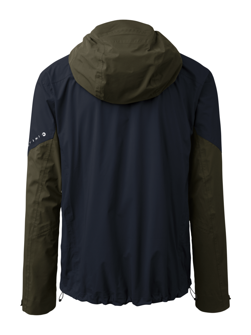 Martini Sportswear - Firstline 2,5L Jacket M - Hardshell Jacken in true navy-olive - Rückansicht - Herren