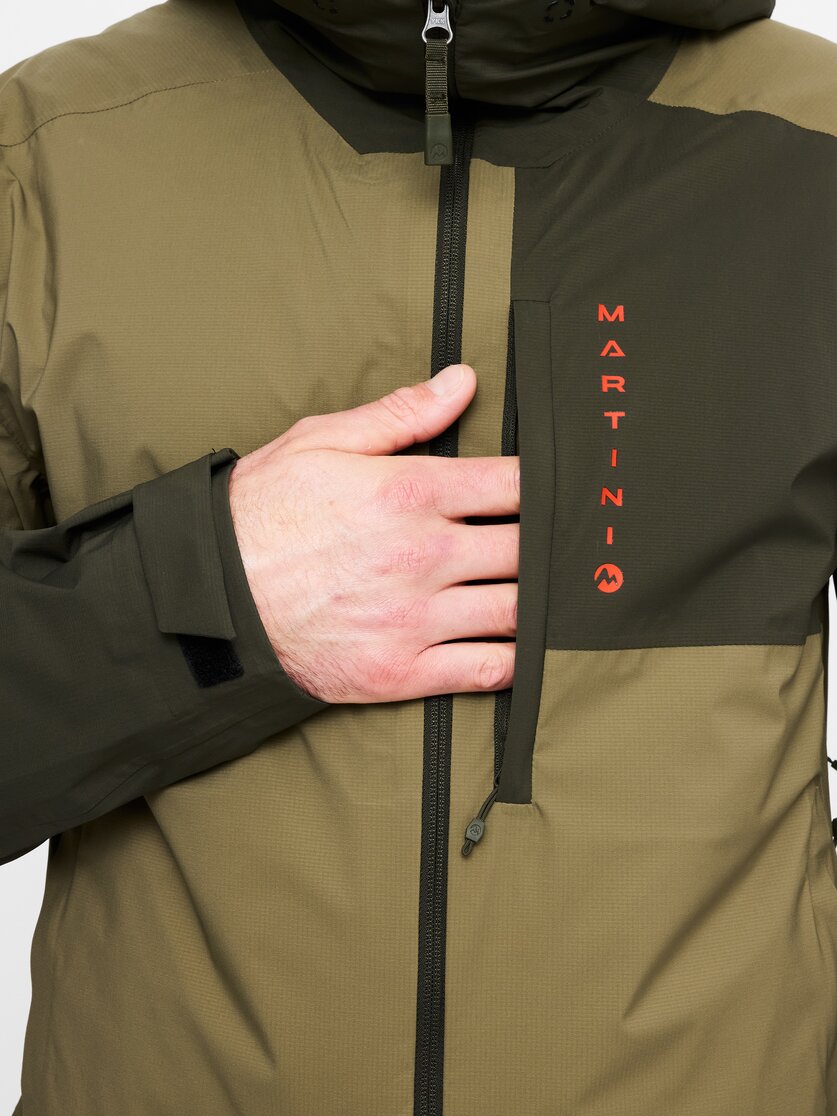 Martini Sportswear - Firstline 2,5L Jacket M - Hardshell Jacken in spanish green-olive - Detail 3 - Herren
