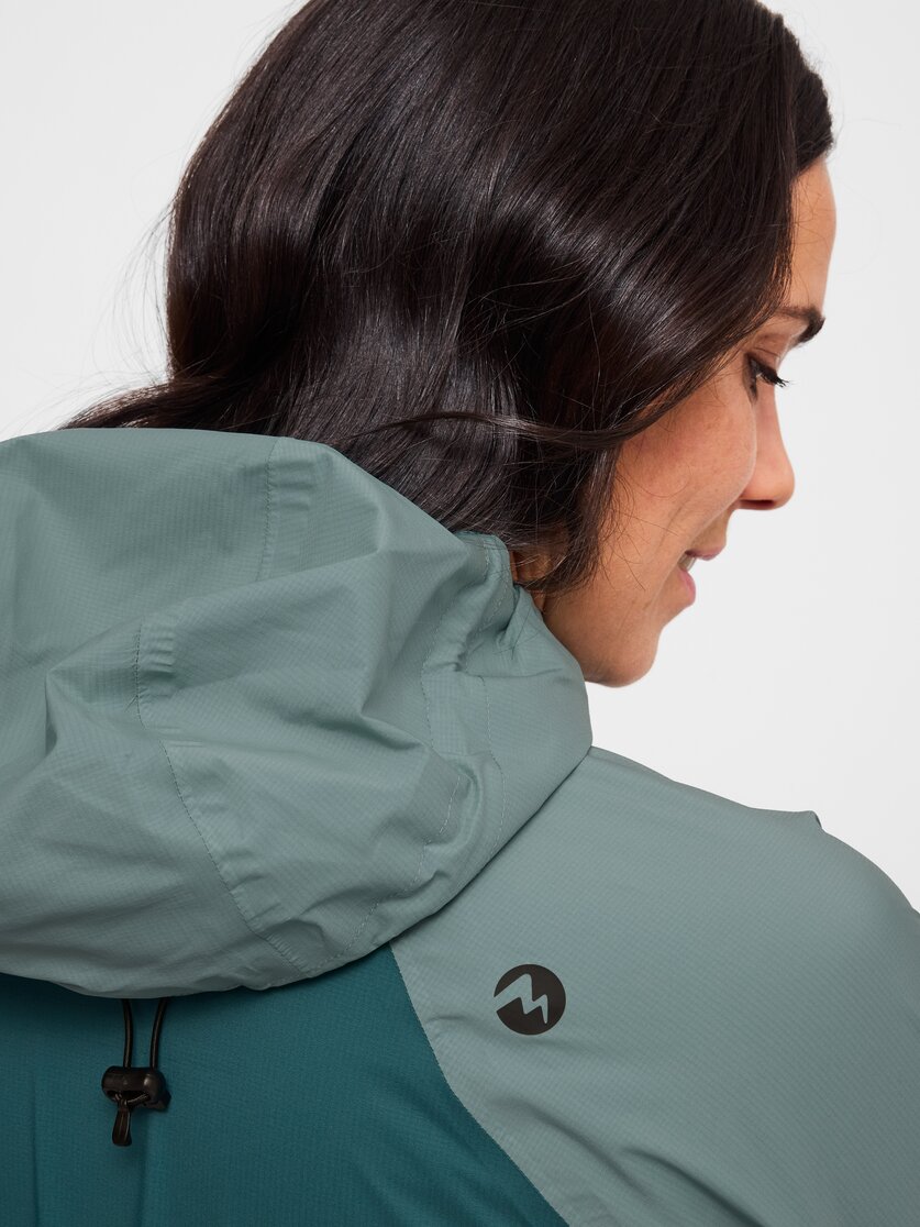Martini Sportswear - Hillclimb HS Hooded Jacket W - Hardshell Jacken in black-white - Detail 1 - Damen