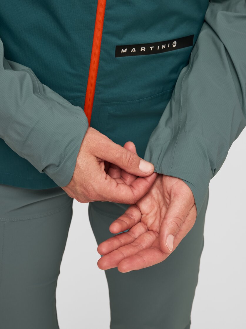 Martini Sportswear - Hillclimb HS Hooded Jacket W - Hardshell Jacken in black-white - Detail 4 - Damen