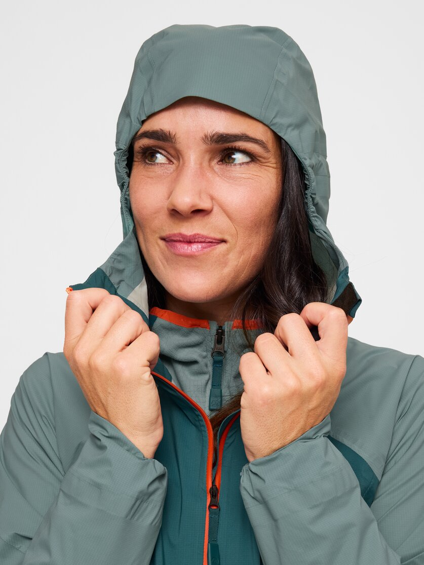 Martini Sportswear - Hillclimb HS Hooded Jacket W - Hardshell Jacken in black-white - Detail 5 - Damen