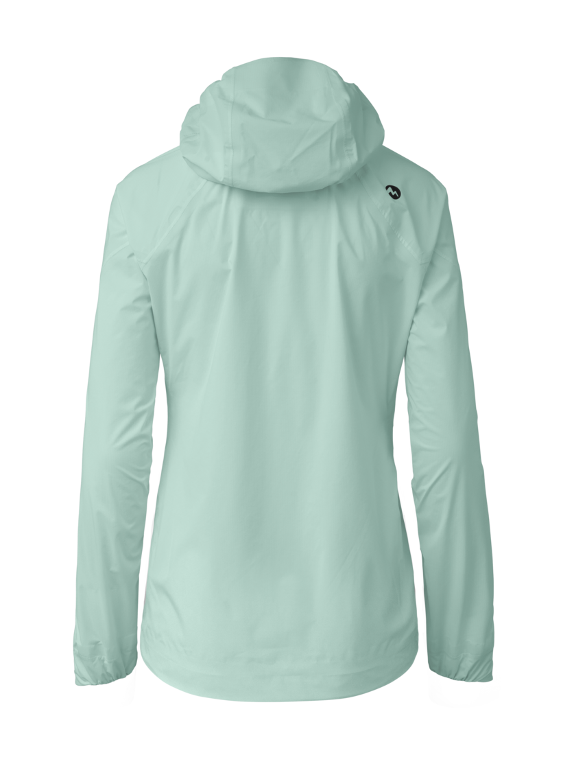 Martini Sportswear - Hillclimb HS Hooded Jacket W - Hardshell Jacken in ibiza blue - Rückansicht - Damen