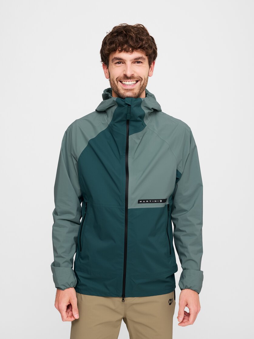 Martini Sportswear - Hillclimb HS Hooded Jacket M - Hardshell Jacken in true navy - Vorderansicht Model - Herren