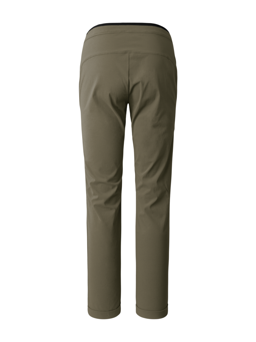 Martini Sportswear - Highventure Pants W - Long pants in moss - rear view - Women