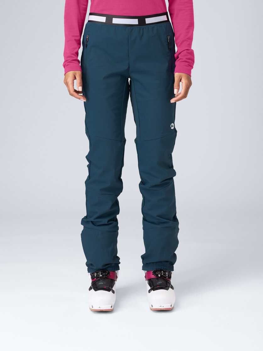 Martini Sportswear - Desire Pants W - Pantaloni lunghi in poseidon - vista frontale modello - Donna