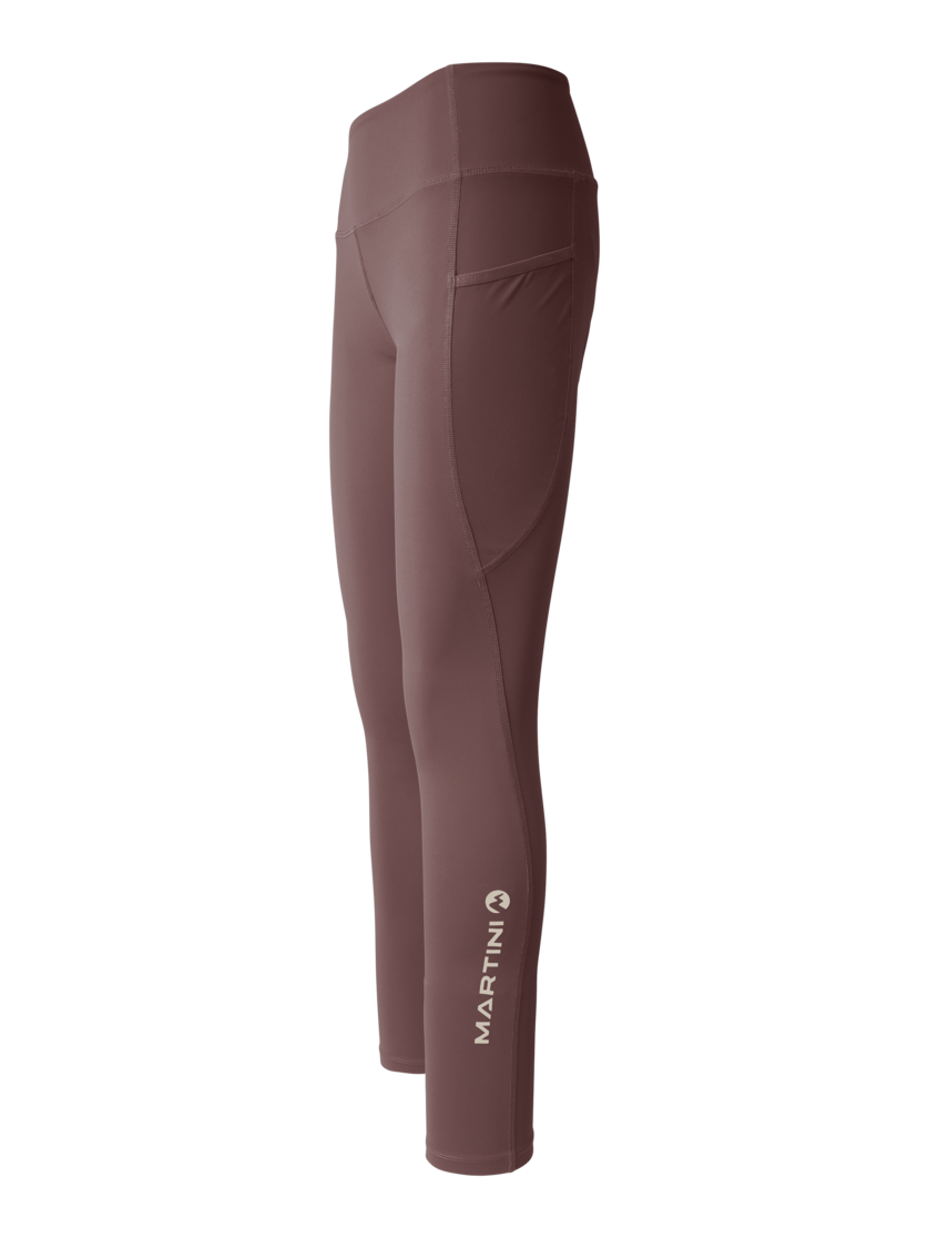 Martini Sportswear - Alpmate Friends Tights W - Lange Hosen in clay - Seitenansicht - Damen