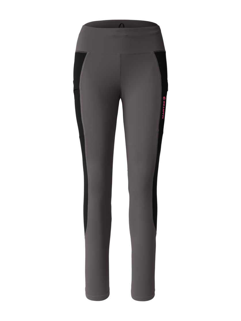 Martini Sportswear - Highventure Tights W - Lange Hosen in granite-black - Vorderansicht - Damen