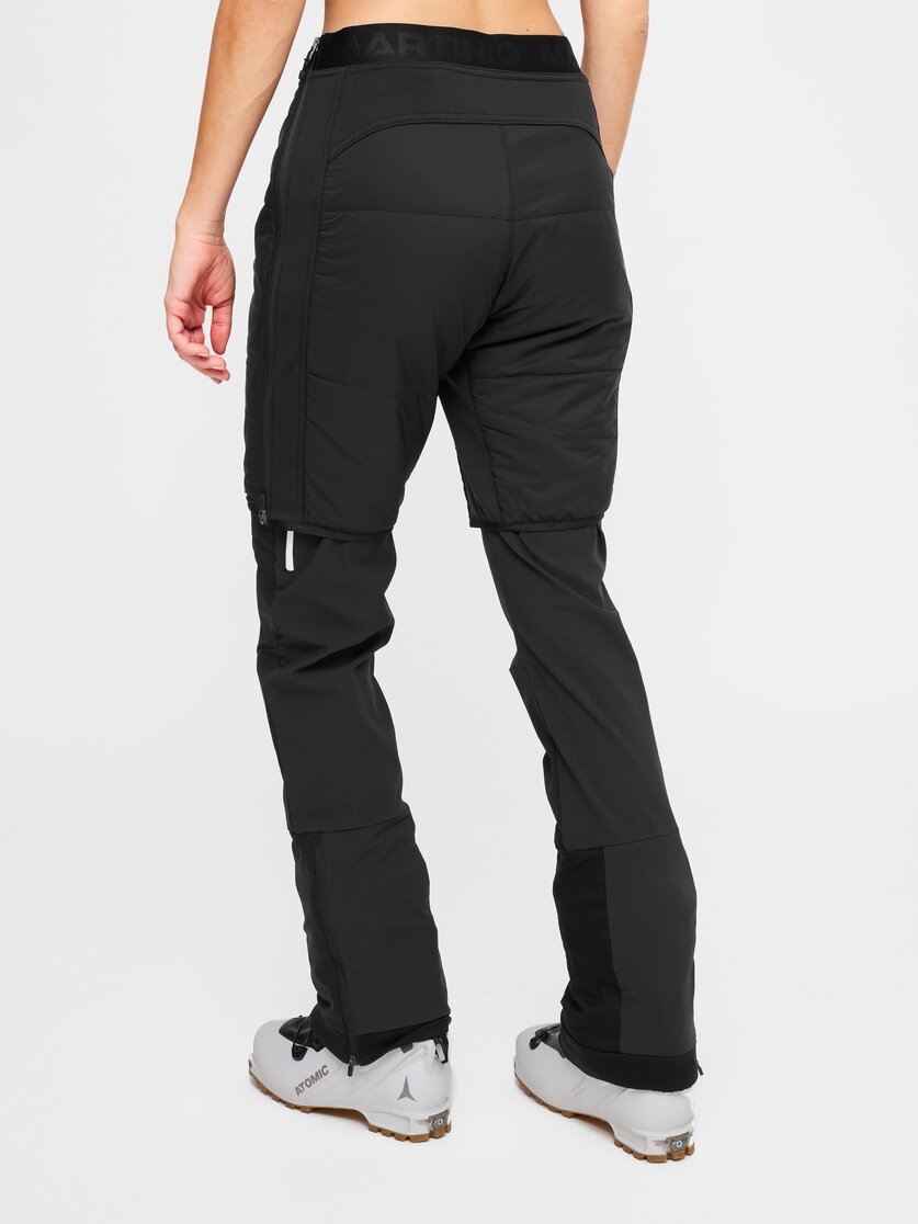 Martini Sportswear - Argon Padded Shorts Primaloft®W - Insulated shorts in storm - rear view model - Women