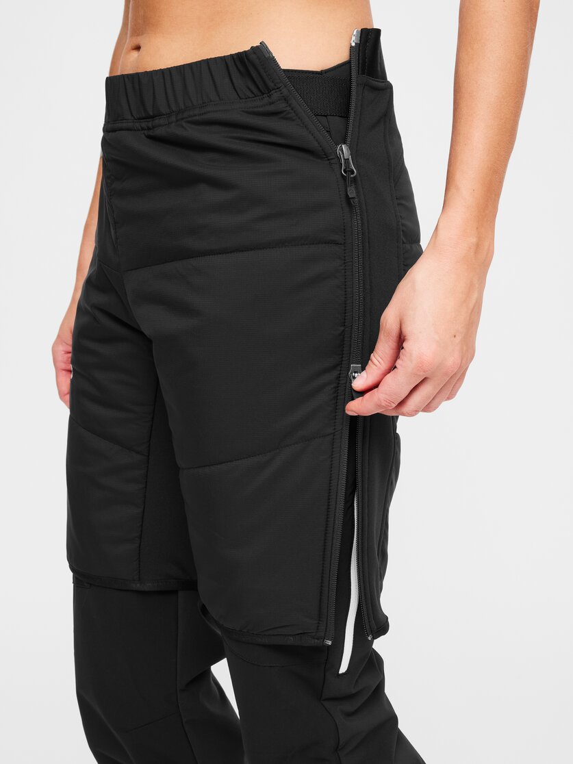 Martini Sportswear - Argon Padded Shorts Primaloft®W - Insulated shorts in storm - Detail 1 - Women