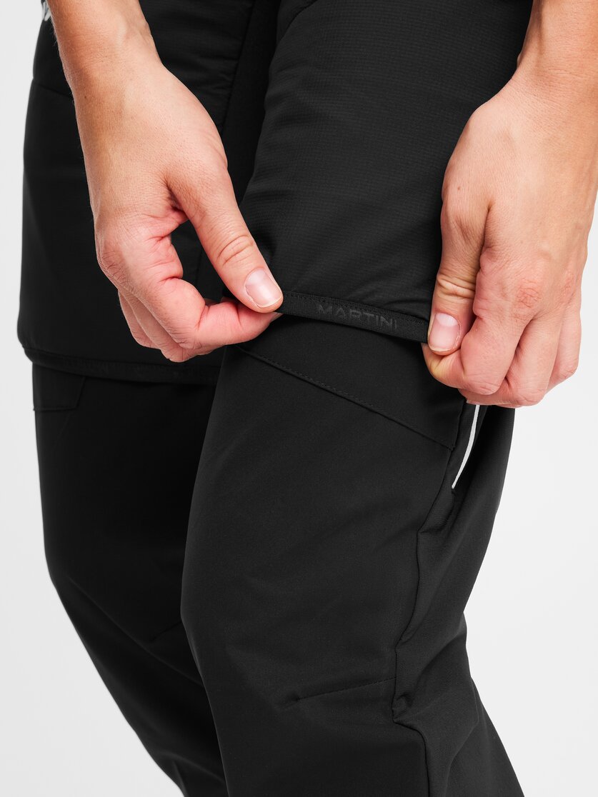 Martini Sportswear - Argon Padded Shorts Primaloft®W - Insulated shorts in storm - Detail 3 - Women