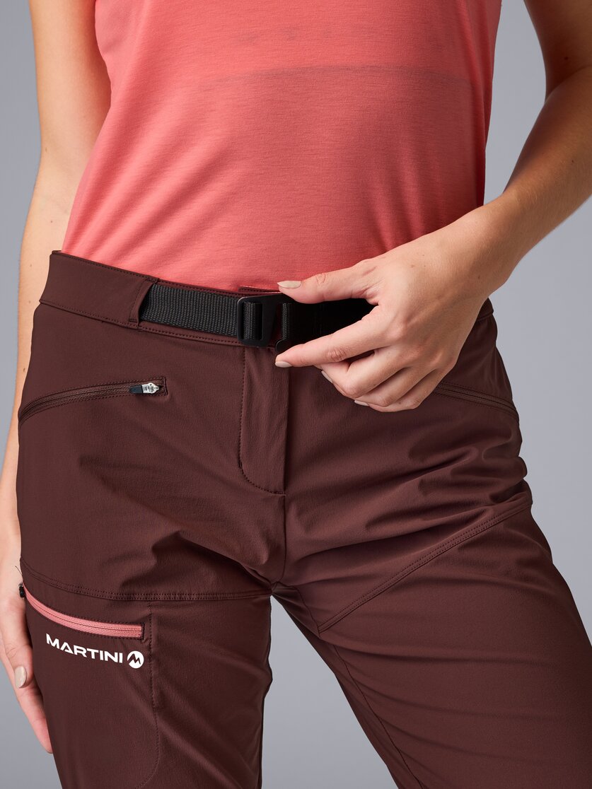 Martini Sportswear - Sunrise Pants W - Long pants in black - Detail 2 - Women