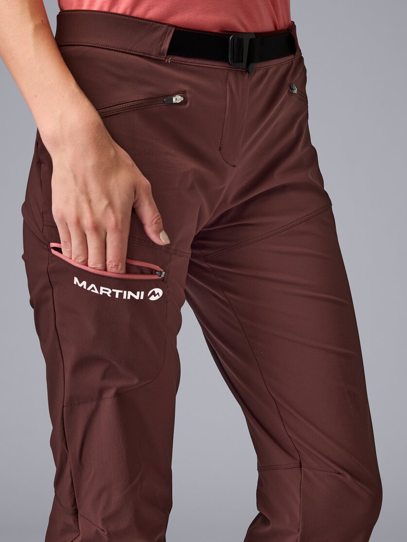 Martini Sportswear - Sunrise Pants W - Long pants in black - Detail 3 - Women