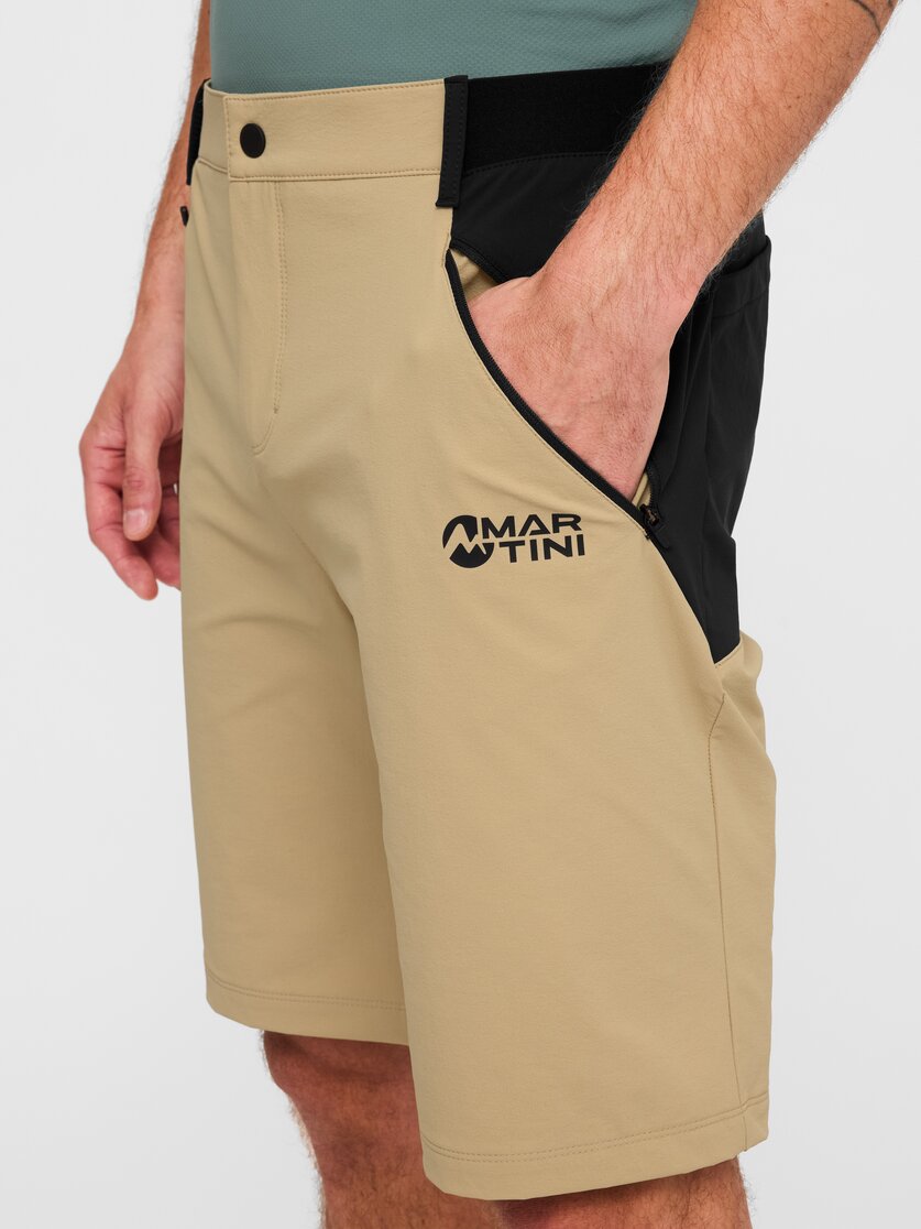 Martini Sportswear - Highventure Alpine Shorts M - Kurze Hosen in true navy-limeskin - Detail 2 - Herren