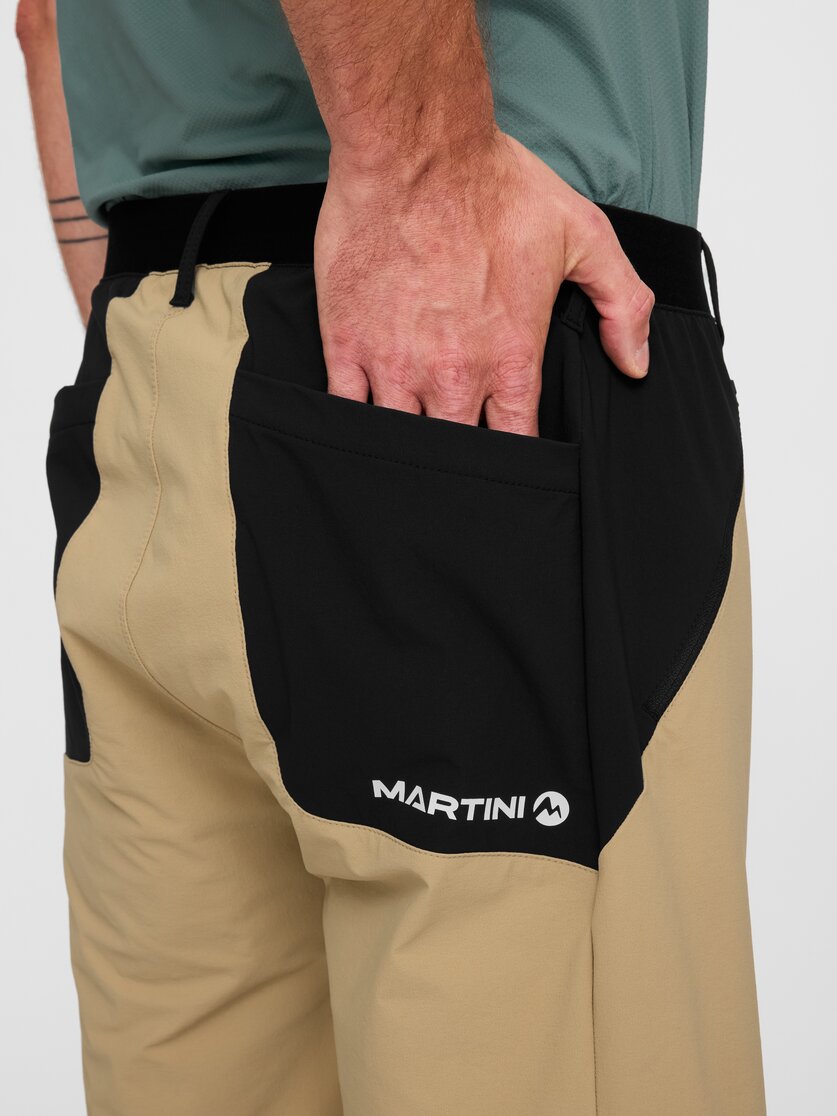 Martini Sportswear - Highventure Alpine Shorts M - Kurze Hosen in true navy-limeskin - Detail 3 - Herren