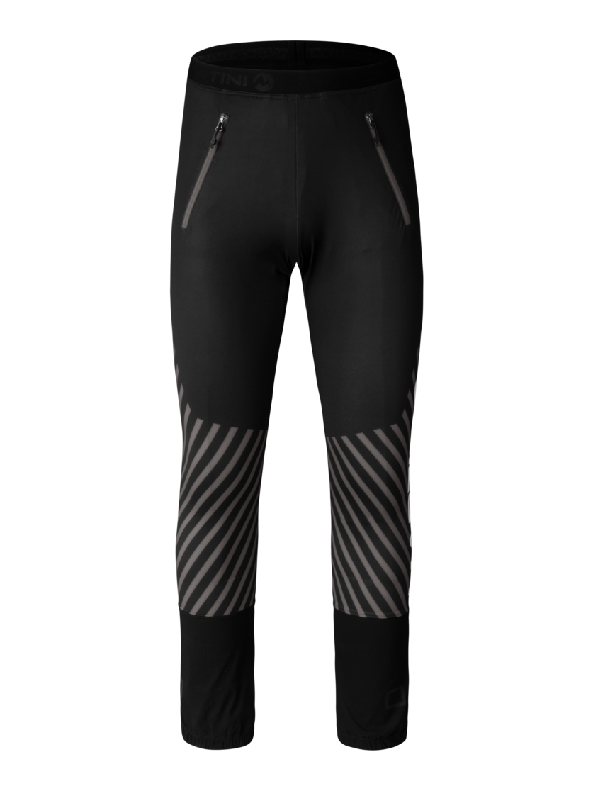 Martini Sportswear - Timebeat Pants Uni - Race suits - bottoms in black-steel - vista frontale - Unisex