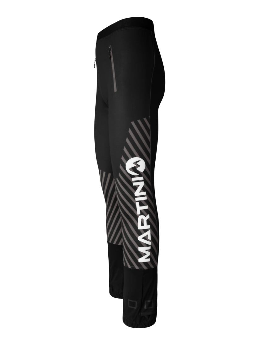 Martini Sportswear - Timebeat Pants Uni - Race suits - bottoms in black-steel - vista laterale - Unisex