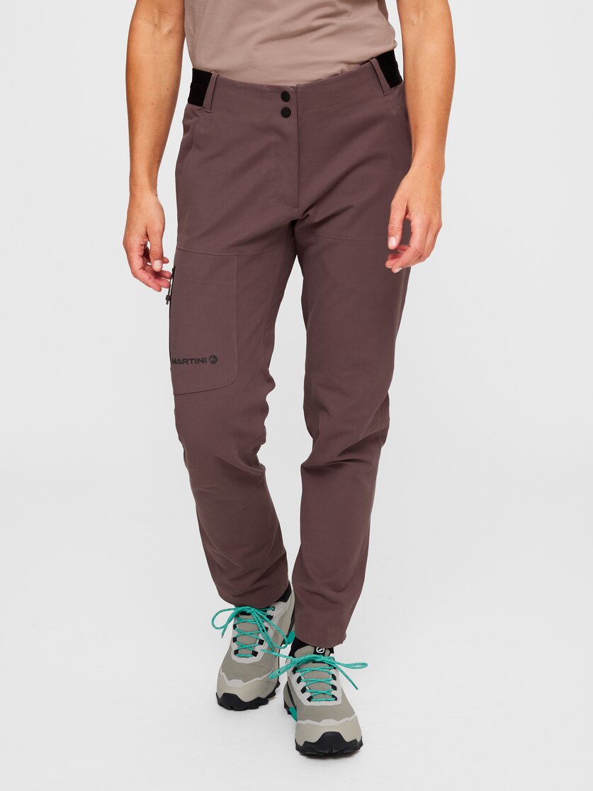 Martini Sportswear - Alpmate Evo Pants W - Long pants in black - front view model - Women