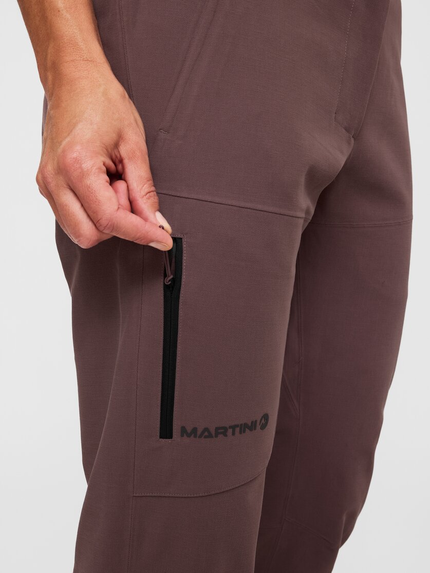 Martini Sportswear - Alpmate Evo Pants W - Long pants in black - Detail 2 - Women