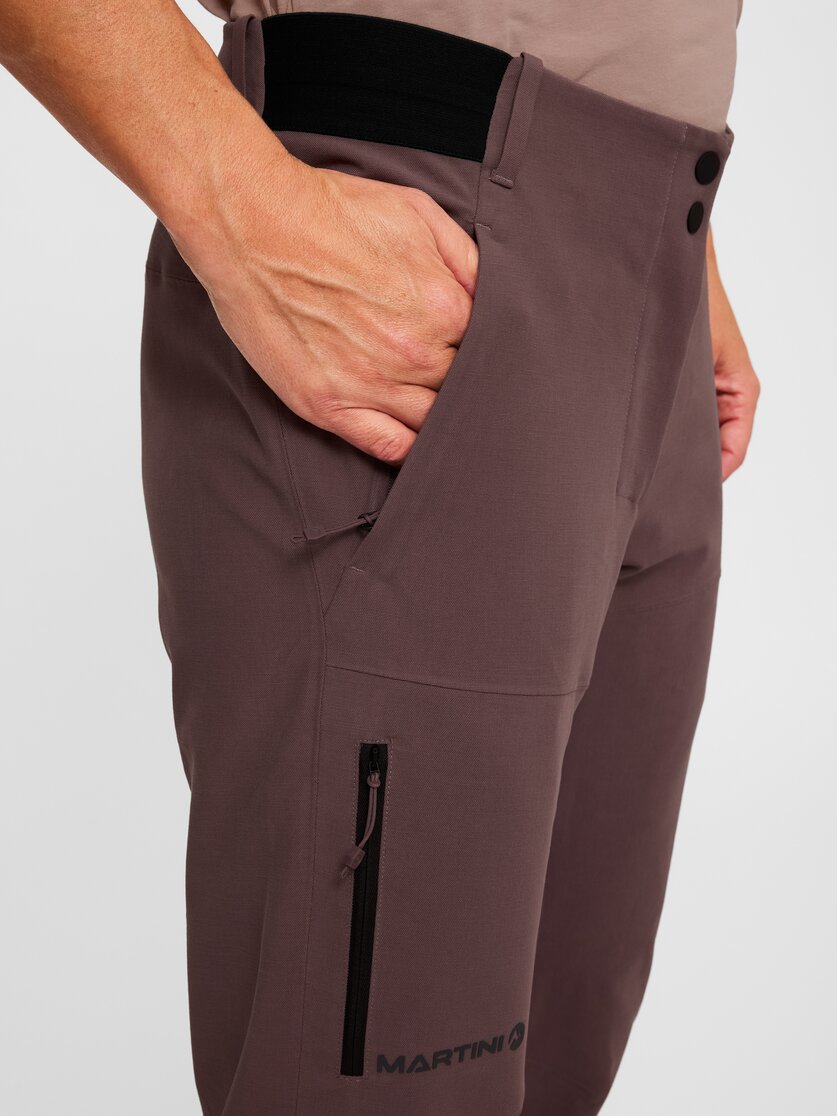 Martini Sportswear - Alpmate Evo Pants W - Long pants in black - Detail 4 - Women