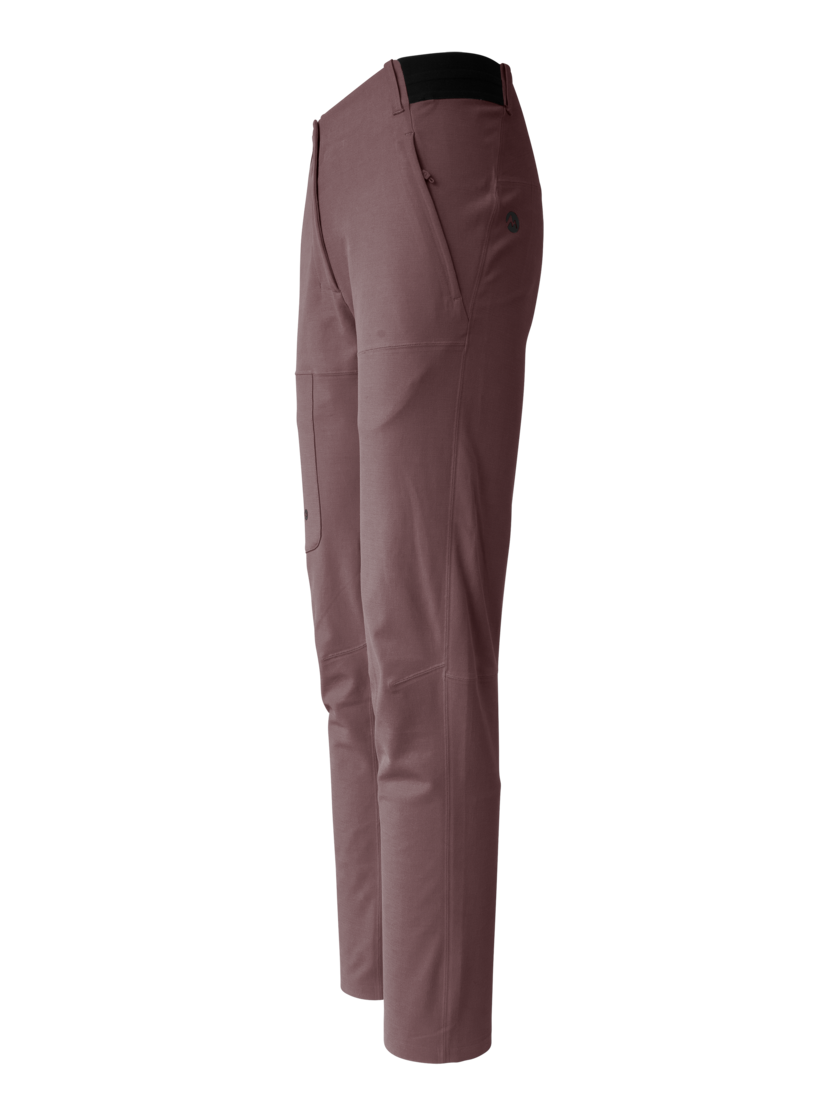 Martini Sportswear - Alpmate Evo Pants W - Long pants in clay - side view - Women
