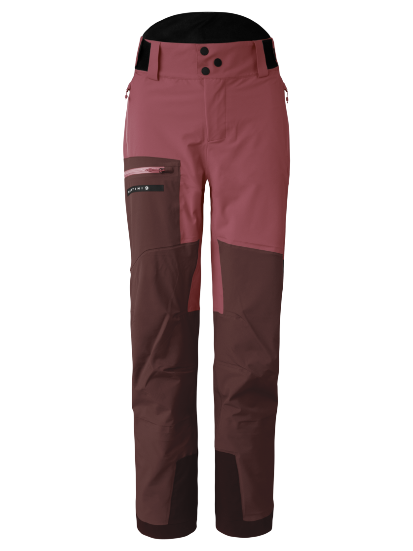 Martini Sportswear - YALCA 3L Pants W - Hardshell pants in peakan-winter apple - front view - Women