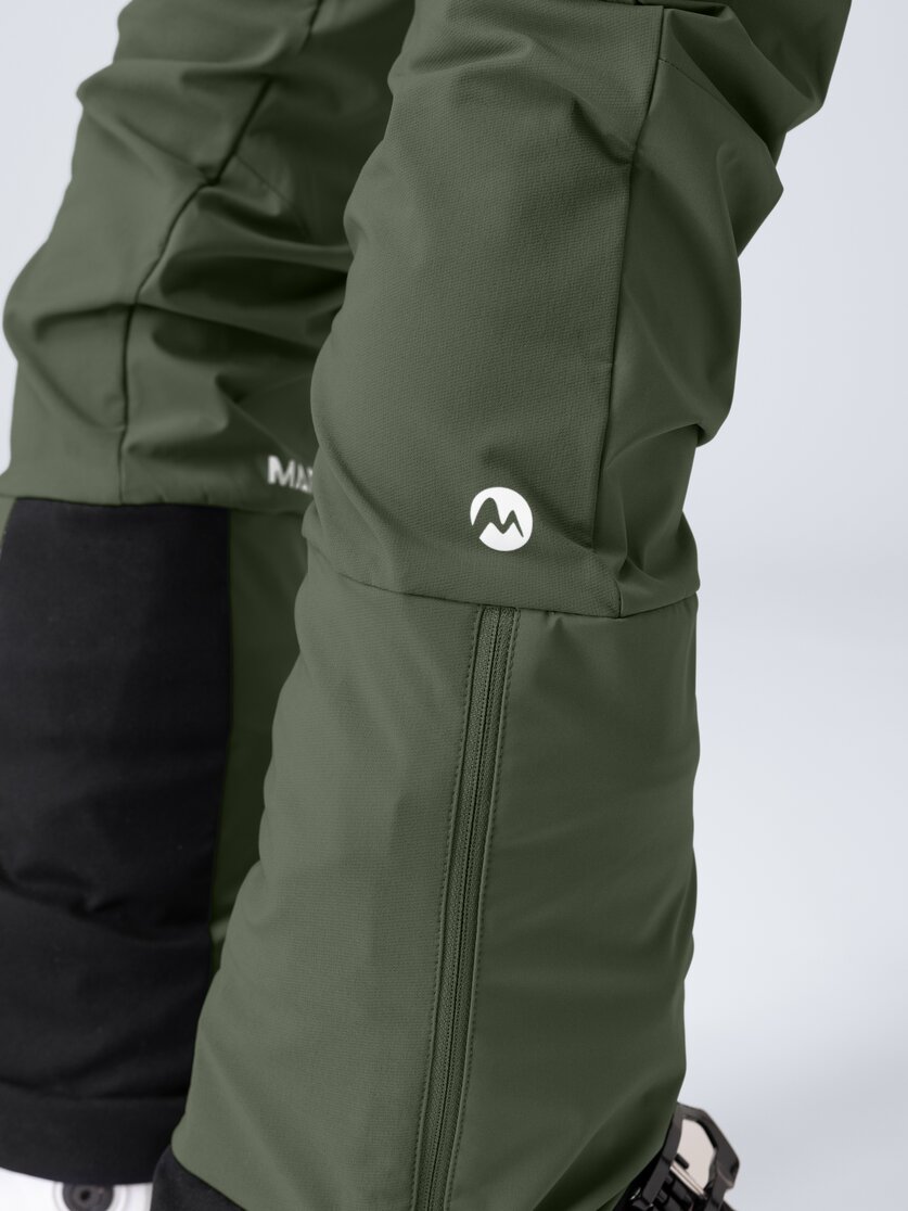 Martini Sportswear - Horizon Pants W - Lange Hosen in mosstone-black - Detail 7 - Damen