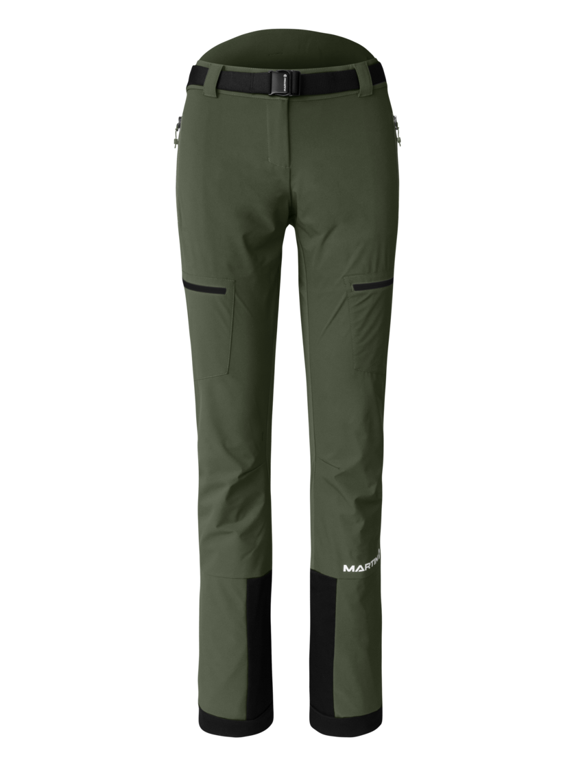 Martini Sportswear - Horizon Pants W - Lange Hosen in mosstone-black - Vorderansicht - Damen