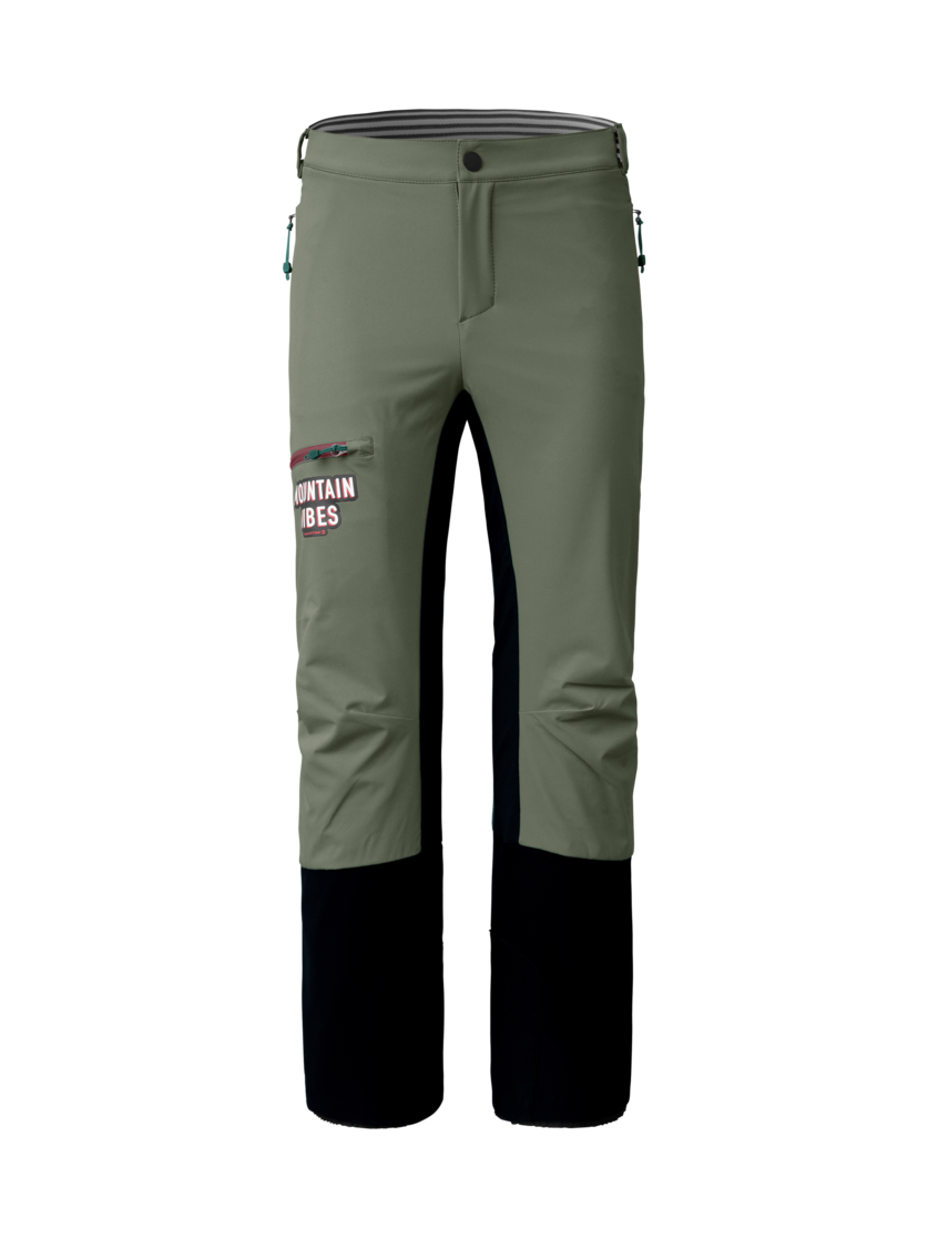 Martini Sportswear - Wildone Pants Kids - Lange Hosen in mosstone-black - Vorderansicht - Kinder