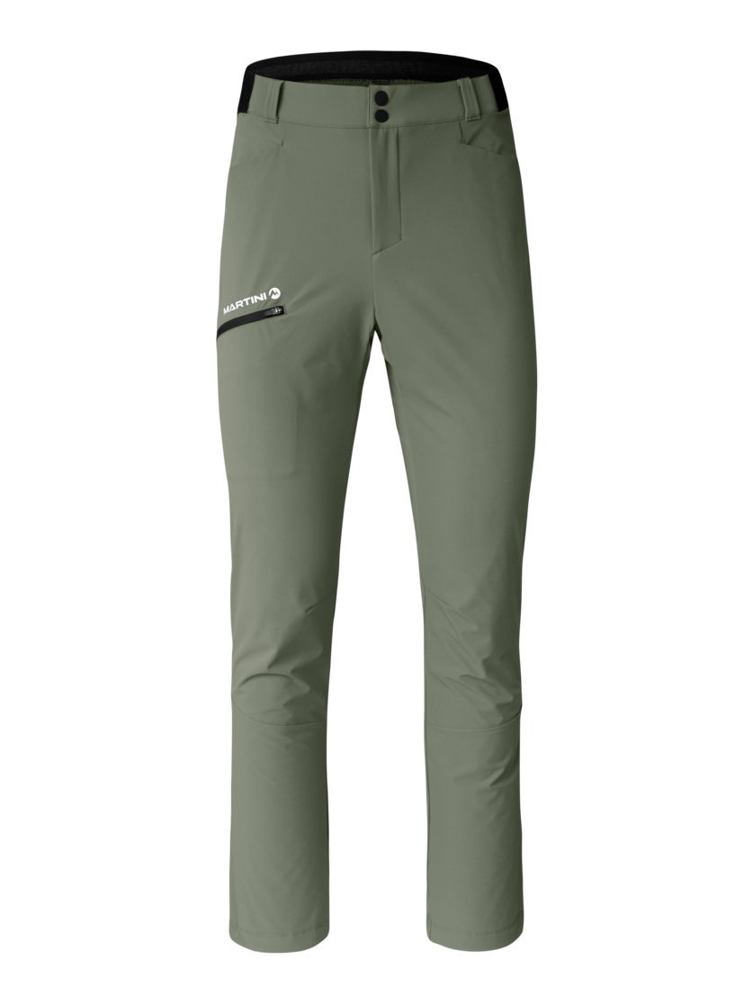 Martini Sportswear - Recharge Pants K M - Lange Hosen in Kurzgrößen in mosstone - Vorderansicht - Herren