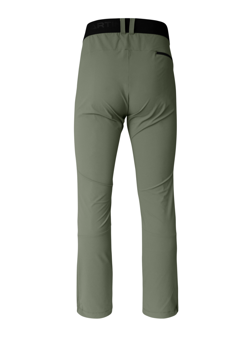 Martini Sportswear - Recharge Pants K M - Lange Hosen in Kurzgrößen in mosstone - Rückansicht - Herren