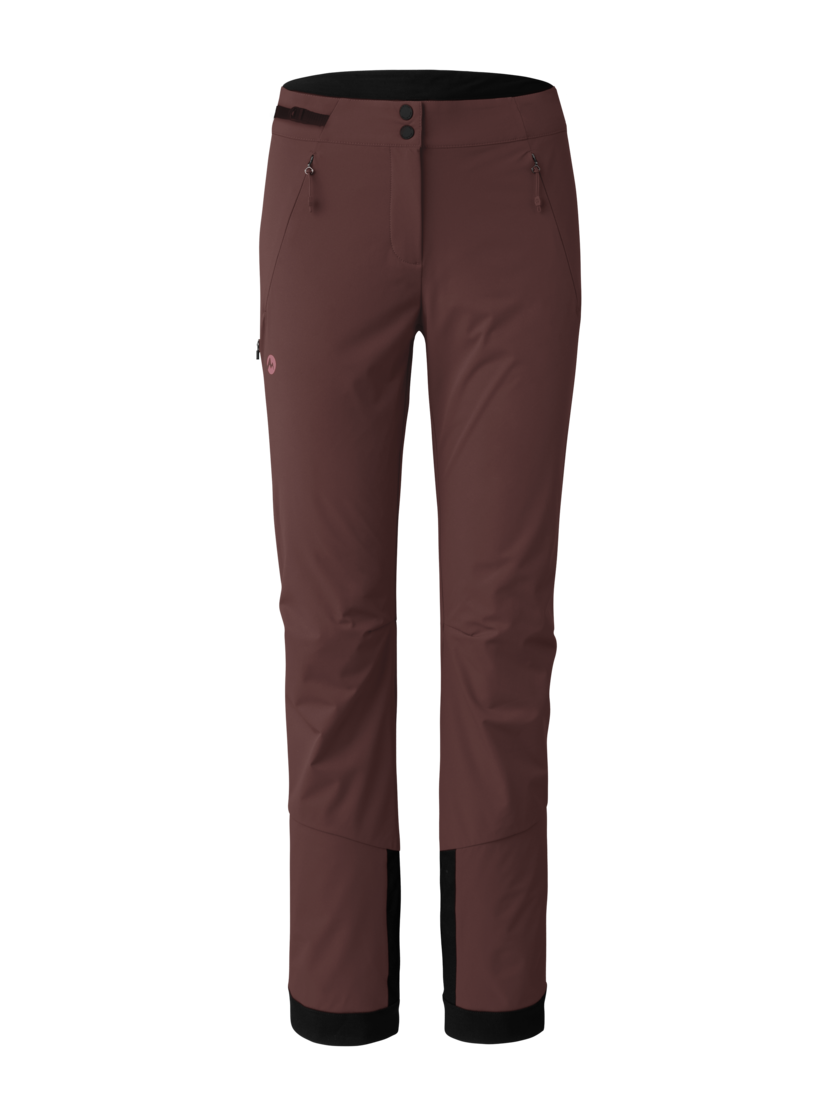 Martini Sportswear - Argon Pants W - Long pants in peakan - front view - Women