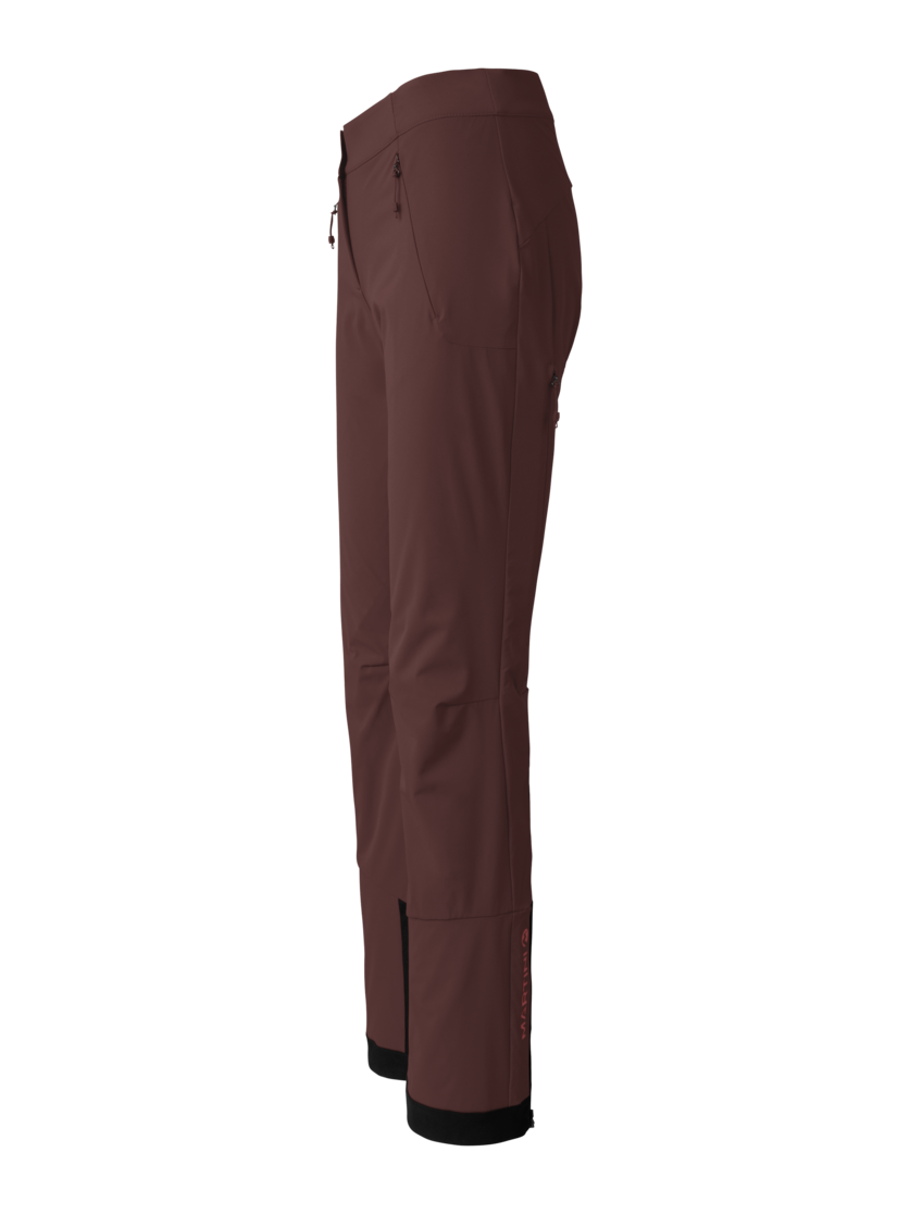 Martini Sportswear - Argon Pants W - Long pants in peakan - side view - Women
