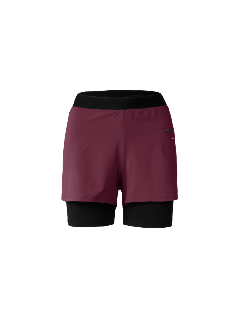 Martini Sportswear - Hillclimb Blaze 2in1 Shorts W - Kurze Hosen in plume - Vorderansicht - Damen