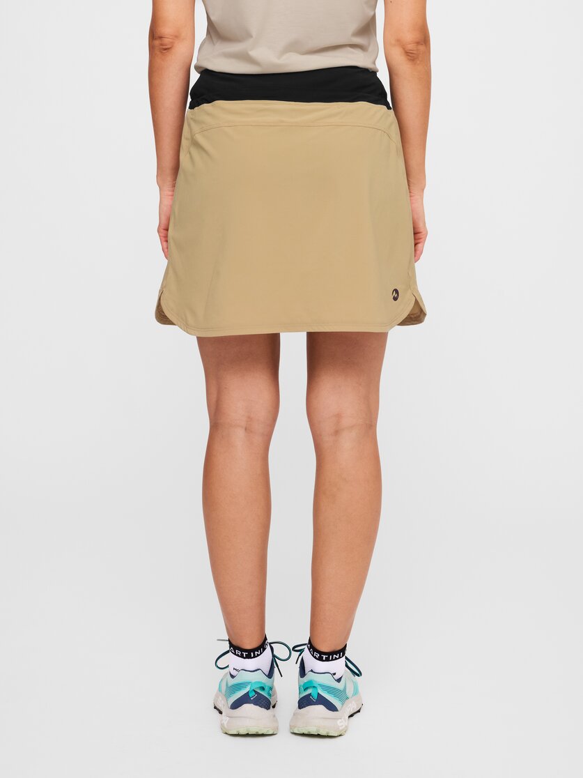 Martini Sportswear - Hillclimb 2in1 Skirt W - Skirts in black - rear view model - Women