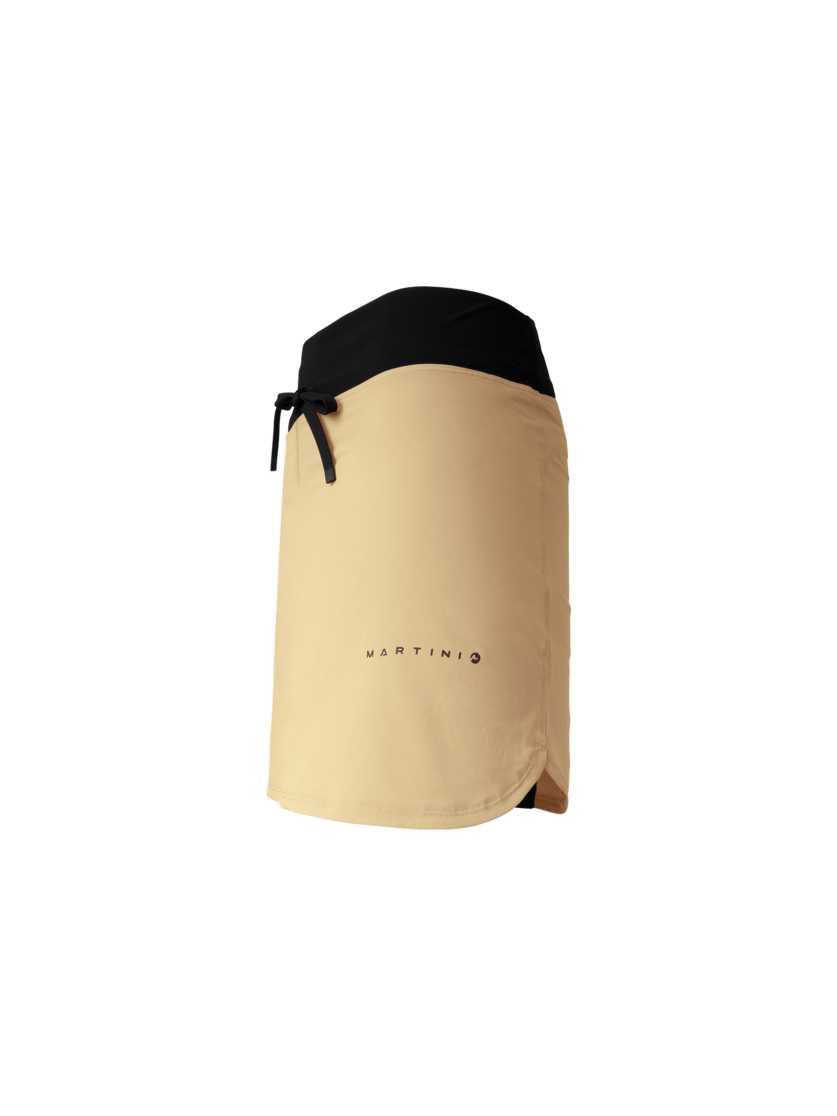 Martini Sportswear - Hillclimb 2in1 Skirt W - Skirts in sandstone-clay - side view - Women