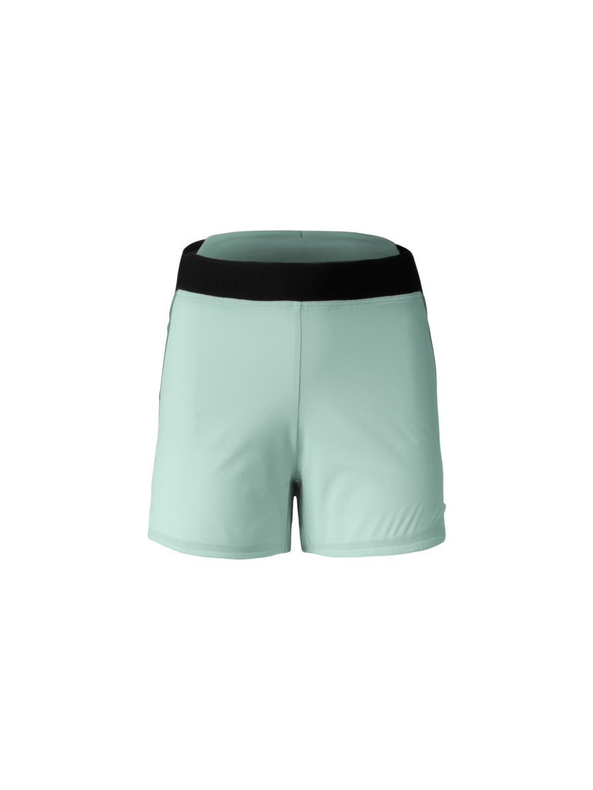 Martini Sportswear - Hillclimb Ultra Shorts W - Kurze Hosen in ibiza blue-black - Vorderansicht - Damen