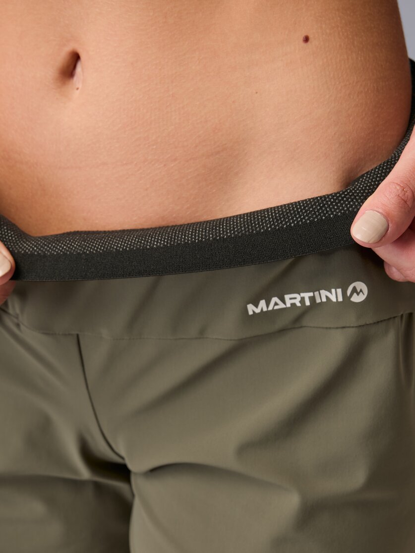 Martini Sportswear - Trektech Shorts W - Shorts in black-white - Dettaglio 3 - Donna